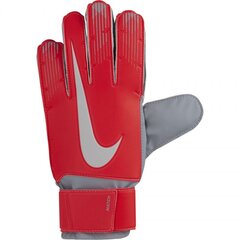 Vartininko pirštinės Nike GK Match FA18 GS3370 671, raudonos цена и информация | Перчатки вратаря | pigu.lt