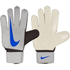 Vartininko pirštinės Nike GK Match FA18 GS3370-095, baltos kaina ir informacija | Vartininko pirštinės | pigu.lt