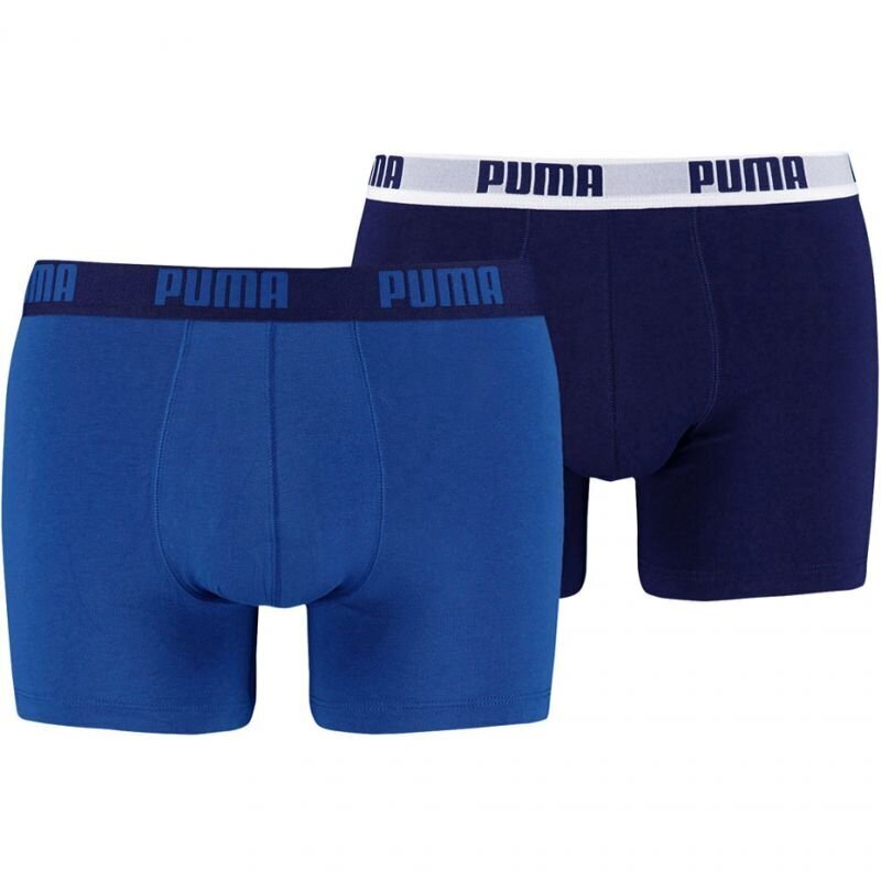 Vyriškos kelnaitės Puma Basic Boxer 2P M 521015001 420, 2vnt. цена и информация | Trumpikės | pigu.lt