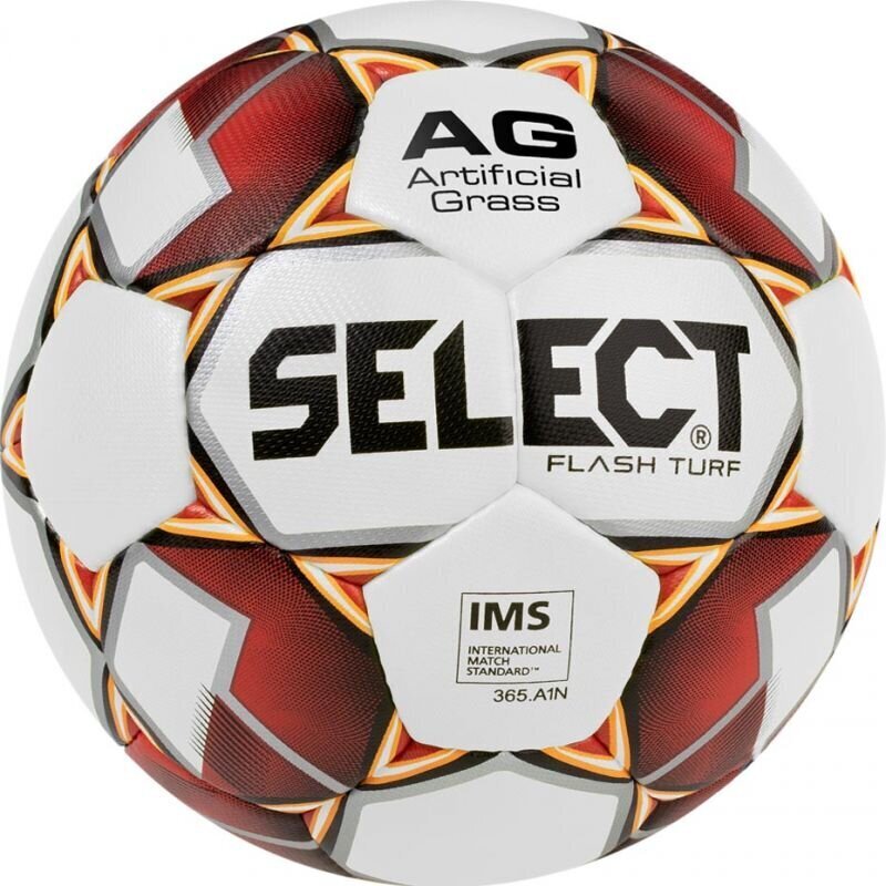 Futbolo kamuolys Select Flash Turf 5 2019 IMS M 14990 kaina ir informacija | Futbolo kamuoliai | pigu.lt