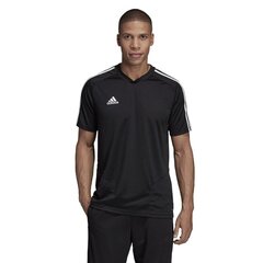 Marškinėliai vyrams Adidas Tiro 19 TR JSY M DT5287, juodi kaina ir informacija | Vyriški marškinėliai | pigu.lt