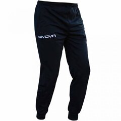 Мужские спортивные штаны Givova one football pants P019 0010, черные цена и информация | Мужская спортивная одежда | pigu.lt