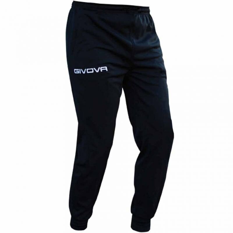 Sportinės kelnės vyrams Givova one football pants P019 0010, juodos цена и информация | Sportinė apranga vyrams | pigu.lt