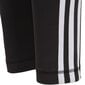 Sportinės kelnės mergaitėms Adidas essentials 3S tight Jr DV0367, juodos kaina ir informacija | Kelnės mergaitėms | pigu.lt