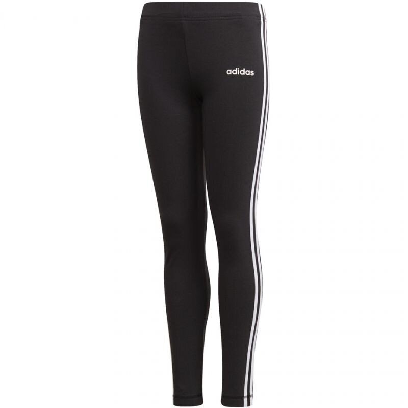 Спортивные штаны для девочек Adidas essentials 3S tight Jr DV0367, черные  цена | pigu.lt