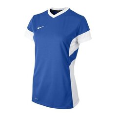 Marškinėliai moterims Nike Womens Academy 14 SS W 616604-463, mėlyni kaina ir informacija | Marškinėliai moterims | pigu.lt