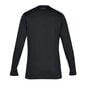 Marškinėliai ilgomis rankovėmis vyrams Under Armor Fitted CG Crew M 1332491-001, juodi цена и информация | Vyriški marškinėliai | pigu.lt