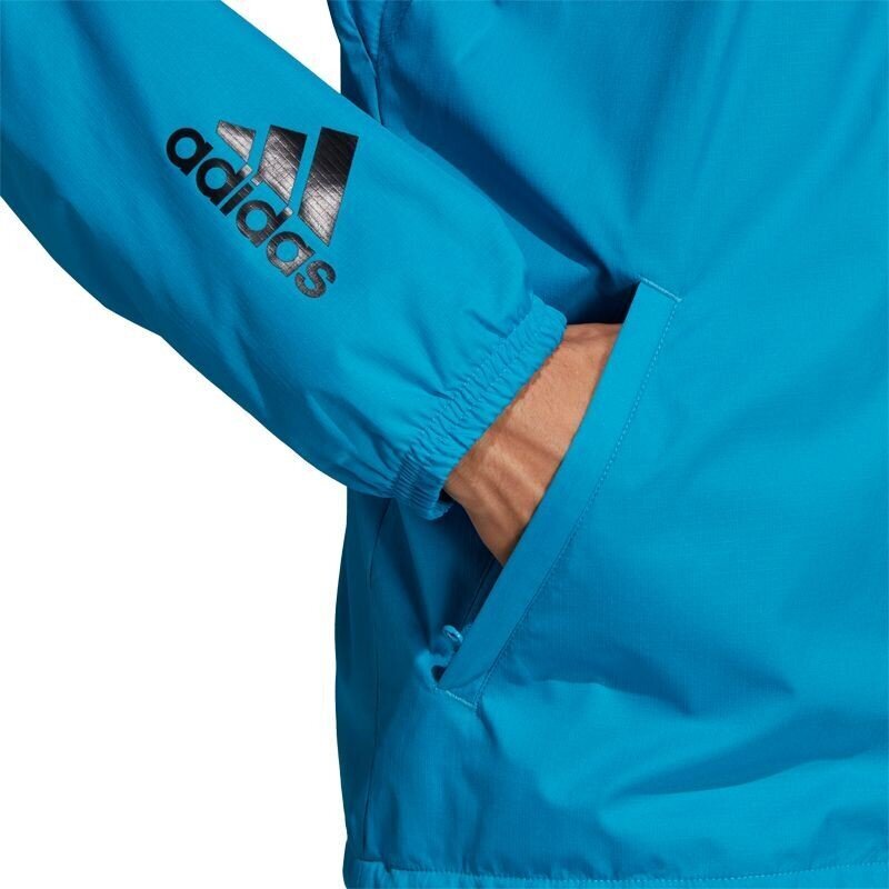 Куртка мужская Adidas WND JKT Fleece-Lined M DZ0053, синяя цена | pigu.lt