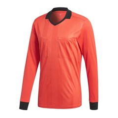 Marškinėliai ilgomis rankovėmis vyrams Adidas Referee 18 Jersey LS referee shirt long sleeve M CV6322, raudoni kaina ir informacija | Vyriški marškinėliai | pigu.lt