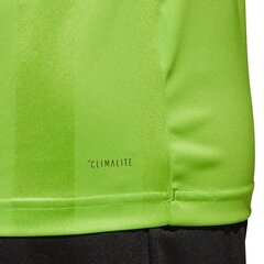 Marškinėliai ilgomis rankovėmis vyrams Adidas Referee 18 Jersey LS long sleeve jersey M CV6324, žali kaina ir informacija | Vyriški marškinėliai | pigu.lt