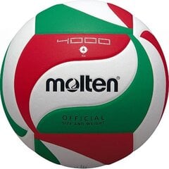 Волейбольный мяч MOLTEN V4M4000, размер 4 цена и информация | Волейбольные мячи | pigu.lt