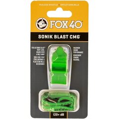 Teisėjo švilpukas Sonik Blast CMG whistle + green string kaina ir informacija | Švilpukai | pigu.lt