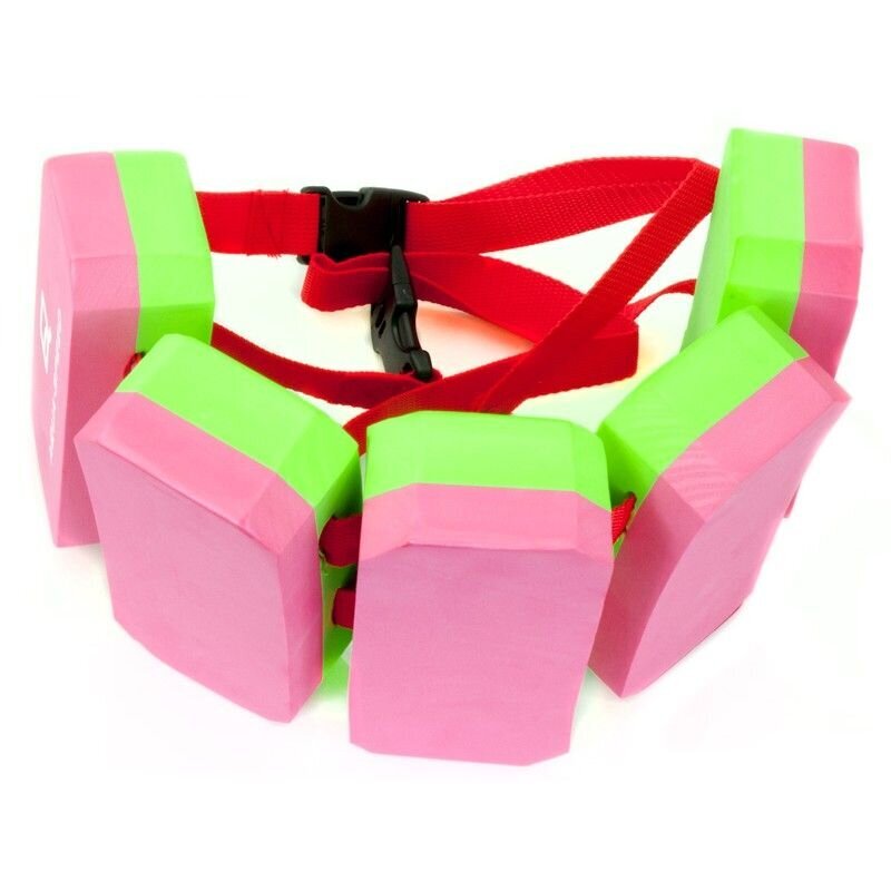 Vandens diržas vaikams Aqua-Speed 5-piece Swimming Belt, rožinis kaina ir informacija | Plaukimo liemenės ir rankovės | pigu.lt