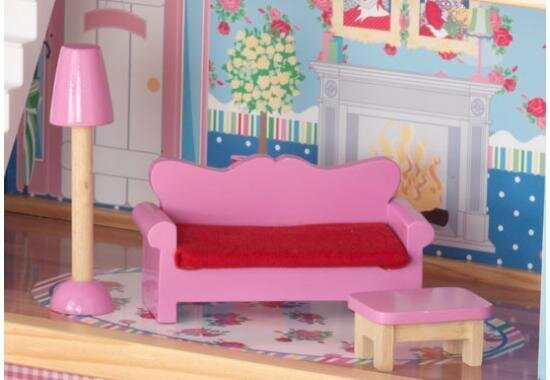 Lėlių namas KidKraft Chelsea, 65054 kaina ir informacija | Žaislai mergaitėms | pigu.lt