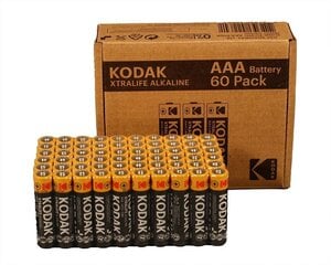 Батарейки Kodak 30422643, 60 шт. цена и информация | Батарейки | pigu.lt