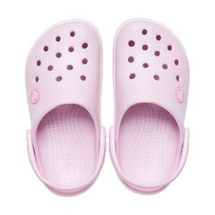 Crocs™ klumpės vaikams Kids' Crocband Clog, rožinės kaina ir informacija | Guminės klumpės vaikams | pigu.lt