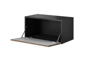 ТВ столик Cama Meble Roco 10, белый/черный цена и информация | Тумбы под телевизор | pigu.lt