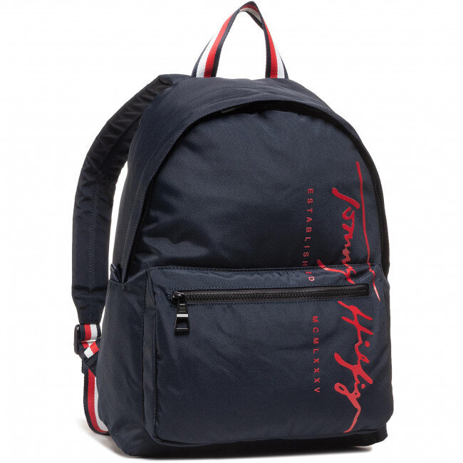 Kuprinė Tommy Hilfiger AM0AM06394 BLU kaina ir informacija | Kuprinės ir krepšiai | pigu.lt