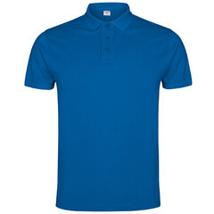 Polo marškinėliai trumpomis rankovėmis vyrams, mėlyni kaina ir informacija | Vyriški marškinėliai | pigu.lt