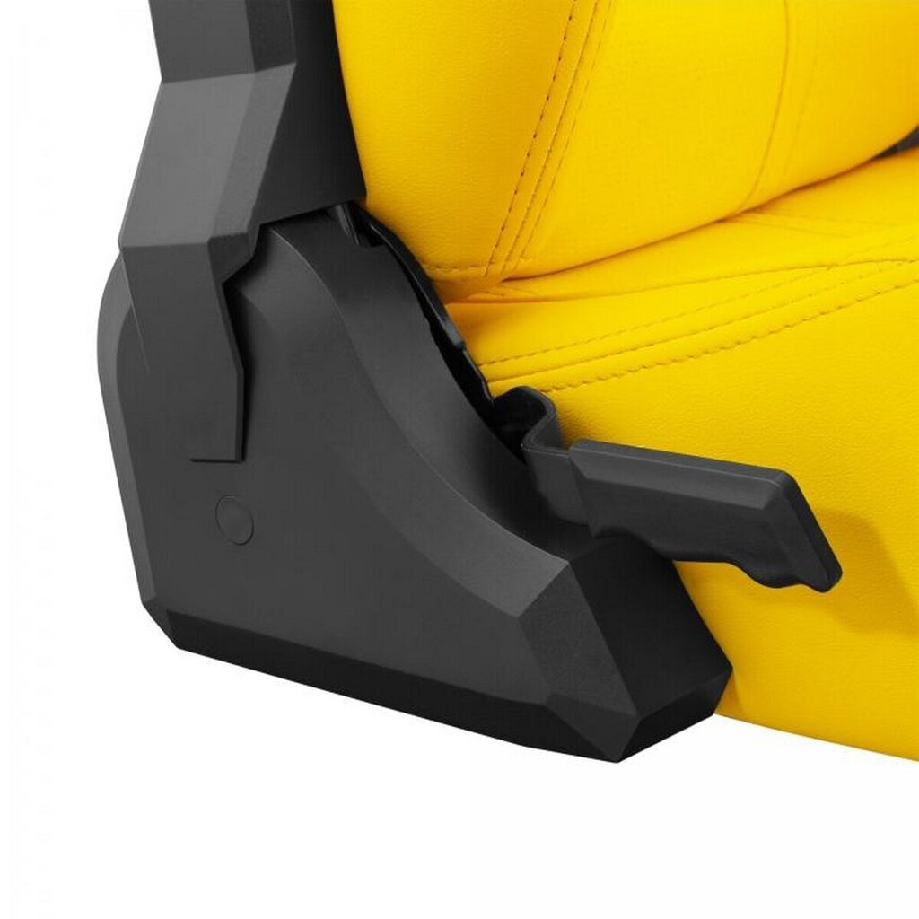 Žaidimų kėdė White Shark MONZA-Y, geltona kaina ir informacija | Biuro kėdės | pigu.lt
