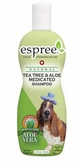 Espree Tea tree & Aloe medicated šampūnas 591 ml цена и информация | Косметические средства для животных | pigu.lt