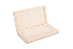 Medinė dėžutė Pinigams MED0024, 18x10x4 cm kaina ir informacija | Kitos originalios dovanos | pigu.lt