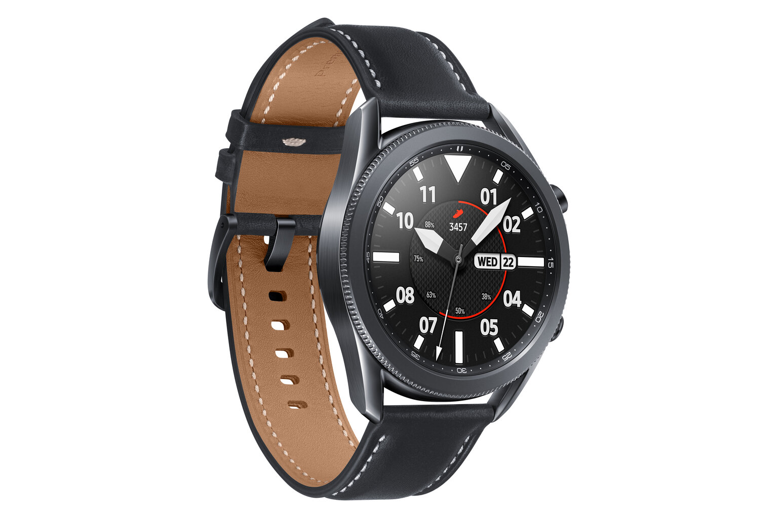 Išmanusis laikrodis Samsung Galaxy Watch 3 (45 mm) LTE, Black kaina ir informacija | Išmanieji laikrodžiai (smartwatch) | pigu.lt