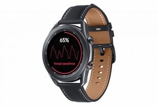 Samsung Galaxy Watch3 SM-R845 Mystic Black kaina ir informacija | Išmanieji laikrodžiai (smartwatch) | pigu.lt