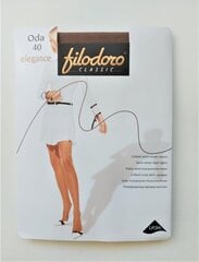 Pėdkelnės moterims Filodoro Oda šviesiai rudos spalvos, 40 Den kaina ir informacija | Pėdkelnės | pigu.lt