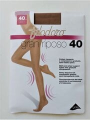 Pėdkelnės moterims Filodoro Gran Riposo šviesiai rudos spalvos, 40 Den kaina ir informacija | Pėdkelnės | pigu.lt