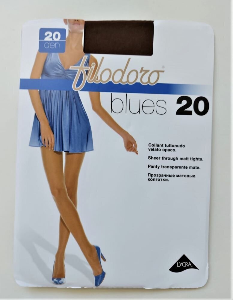 Pėdkelnės moterims Filodoro Blues įdegio spalvos, 20 Den kaina ir informacija | Pėdkelnės | pigu.lt