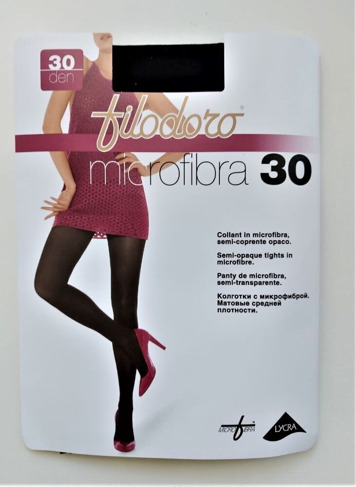 Колготки Filodoro Microfibra 30 DEN NERO цена | pigu.lt