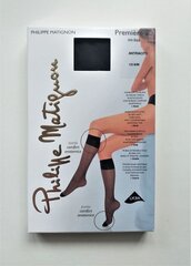 Puskojinės moterims Philippe Matignon Premiere, juodos, 20 DEN kaina ir informacija | Moteriškos kojinės | pigu.lt
