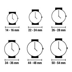 Часы унисекс Marc Ecko E06511M1 (42 mm) цена и информация | Мужские часы | pigu.lt