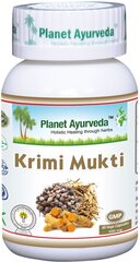 Пищевая добавка Krimi Mukti, Planet Ayurveda, 60 капсул цена и информация | Витамины, пищевые добавки, препараты для хорошего самочувствия | pigu.lt