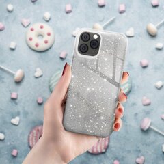 Forcell Shining Case with hole skirta Iphone 12/12 pro sidabrinė цена и информация | Чехлы для телефонов | pigu.lt