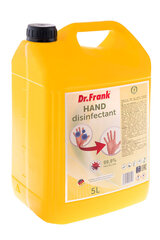 Rankų ir paviršių dezinfekcinė priemonė Dr. Frank (5 l) kaina ir informacija | Pirmoji pagalba | pigu.lt