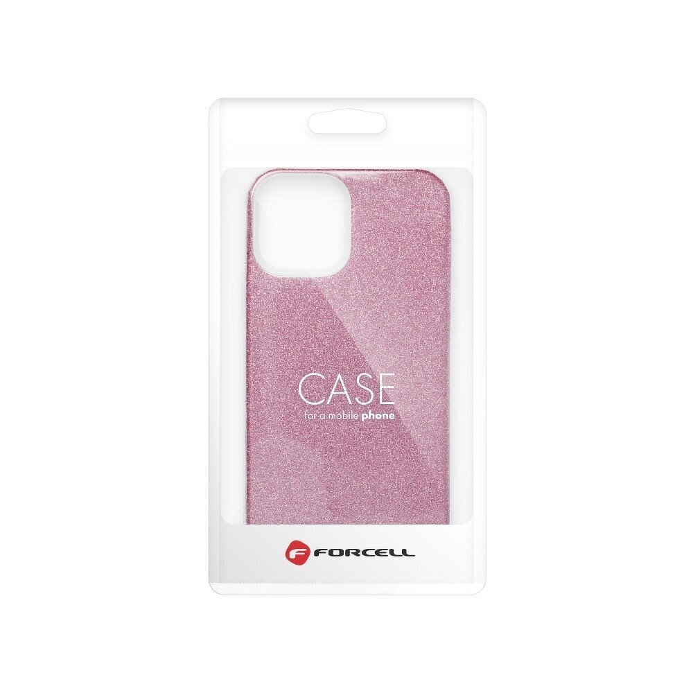 Forcell Shining Case skirta Huawei P40 lite E rožinė цена и информация | Telefono dėklai | pigu.lt