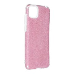 Forcell Shining Case skirta Samsung Galaxy A71 rožinė kaina ir informacija | Telefono dėklai | pigu.lt