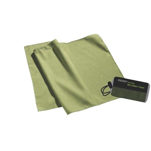 Mikropluošto rankšluostis Cocoon, 60x30 cm, žalias kaina ir informacija | Rankšluosčiai | pigu.lt