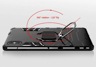 Ring Armor Case Samsung S21 PLUS/S30PLUS juoda kaina ir informacija | Telefono dėklai | pigu.lt