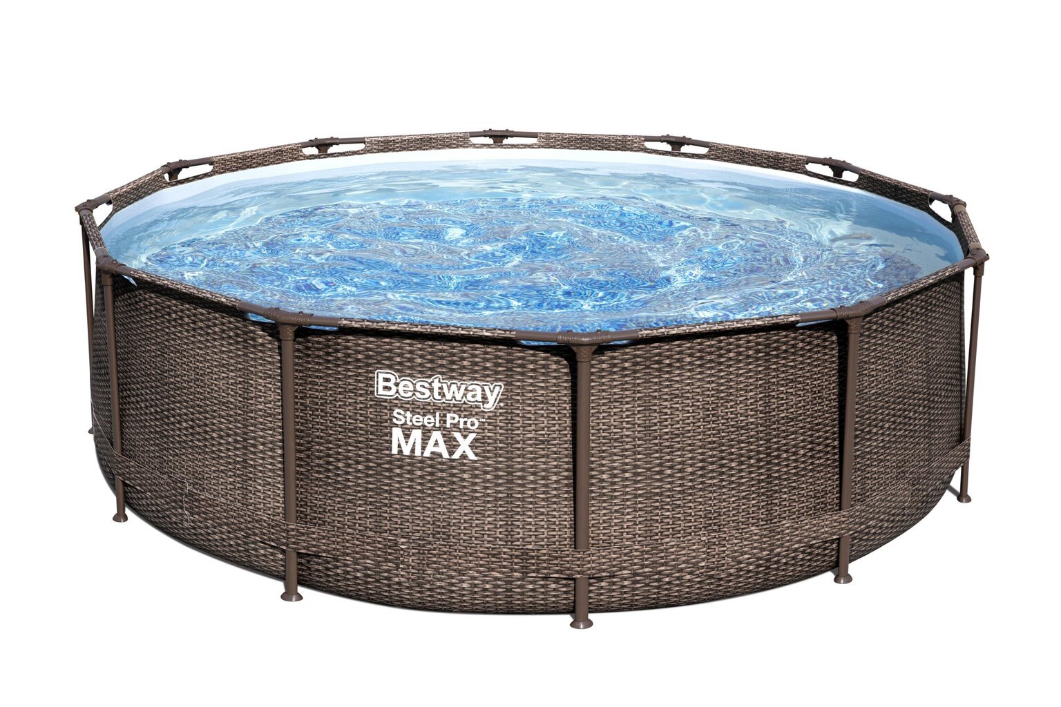 Karkasinis baseinas Bestway Steel Pro Max Swim Vista 366x100 cm, su filtru kaina ir informacija | Baseinai | pigu.lt
