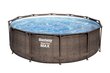 Karkasinis baseinas Bestway Steel Pro Max Swim Vista 366x100 cm, su filtru kaina ir informacija | Baseinai | pigu.lt