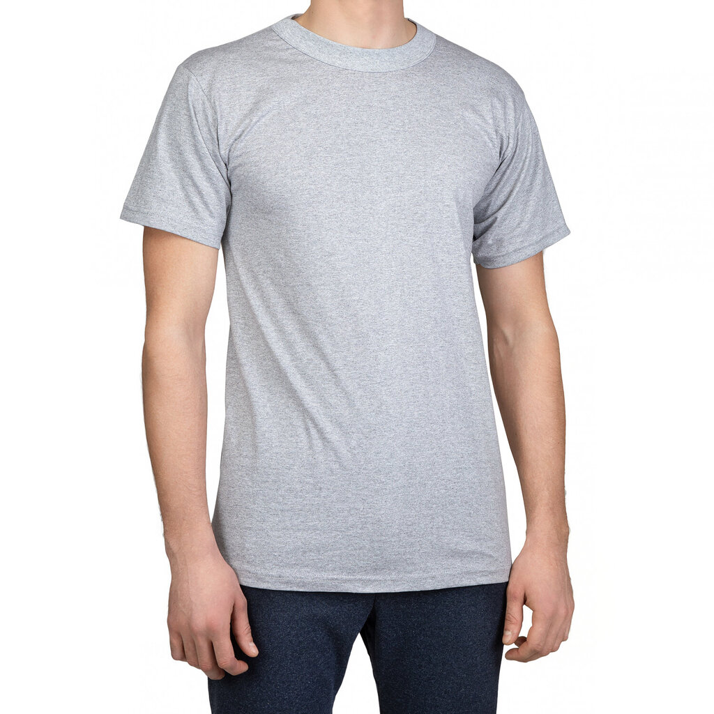 Vyriški marškinėliai OnYldiz, pilki цена и информация | Vyriški apatiniai marškinėliai | pigu.lt