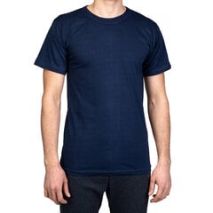 Vyriški marškinėliai OnYldiz, mėlyni kaina ir informacija | Vyriški apatiniai marškinėliai | pigu.lt