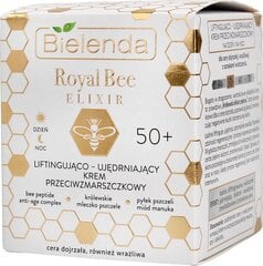 Крем для лица против морщин Bielenda Royal Bee Eliksir 50+, 50 мл цена и информация | Кремы для лица | pigu.lt