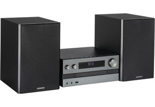 Домашняя аудиосистема Kenwood M-918DAB-H Домашняя аудиосистема 10 Вт Алюминий, Черный цена и информация | Аудиоколонки | pigu.lt