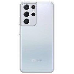 Fusion ultra 1 мм защитный силиконовый чехол для Samsung G998 Galaxy S21 Ultra прозрачный цена и информация | Чехлы для телефонов | pigu.lt