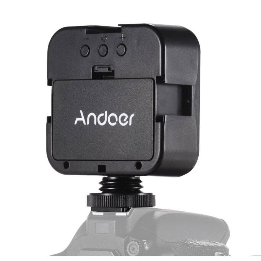 Andoer Mini kaina ir informacija | Fotografijos apšvietimo įranga | pigu.lt