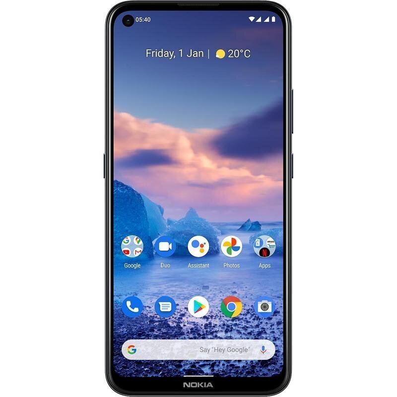 Nokia 5.4, 128GB, Dual SIM, Blue kaina ir informacija | Mobilieji telefonai | pigu.lt